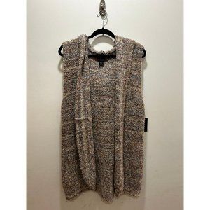 Cynthia Rowley Cardigan Sweater w/ Hood Size L